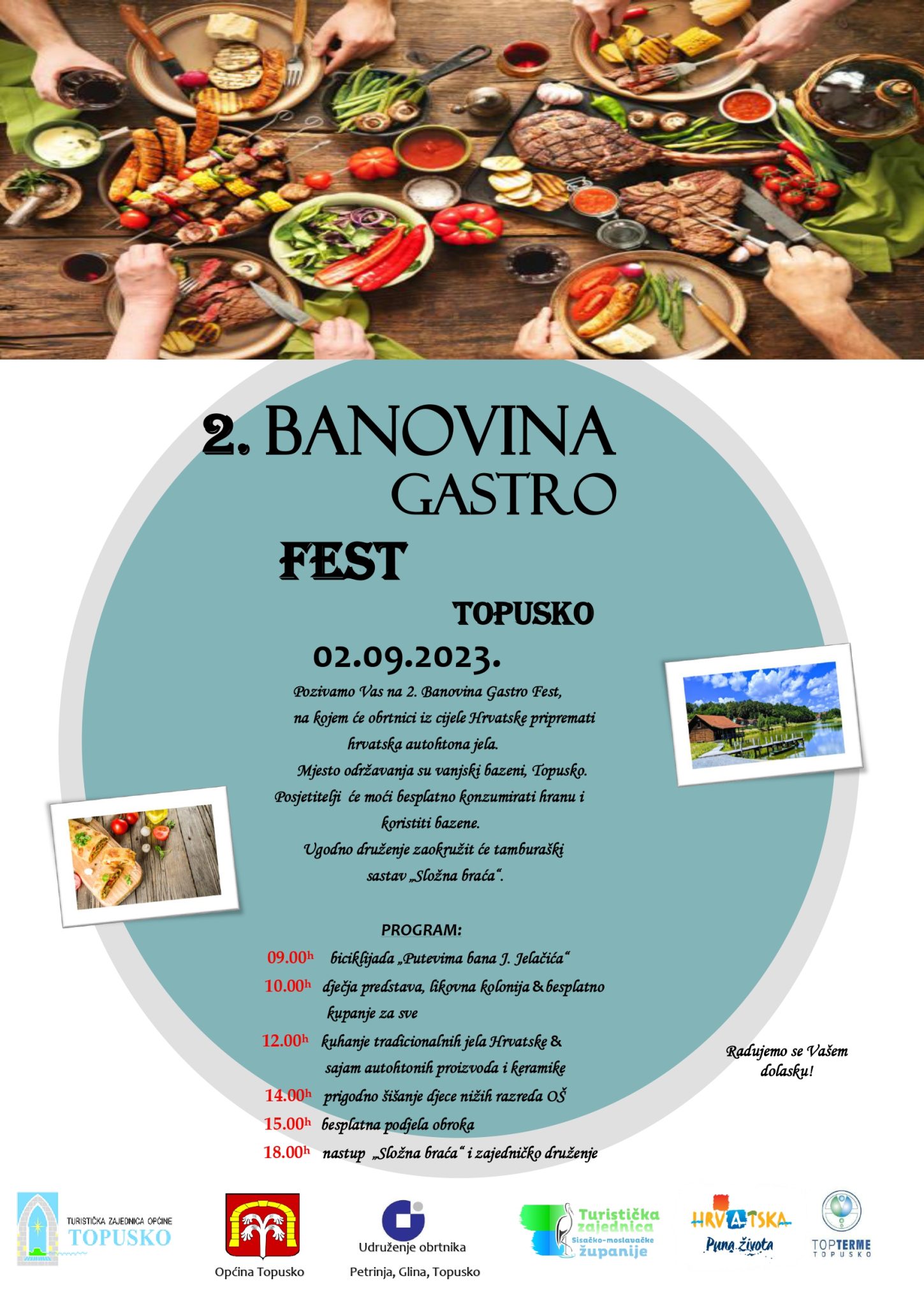 2. BANOVINA GASTRO FEST 02.09.2023.