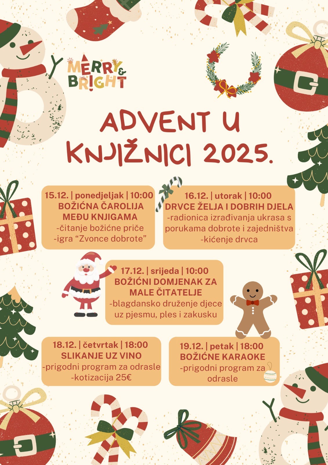 ADVENT U KNJIŽNICI